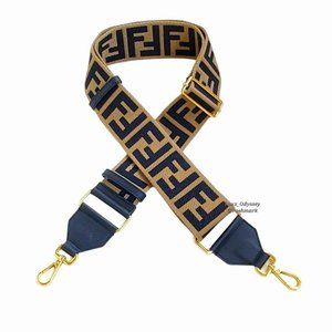 Fendi Shoulder Strap Brown Canvas